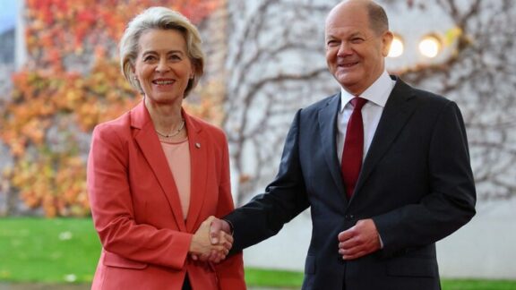 Scholz y von der Leyen