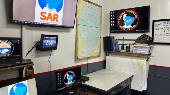 Argentina instaló un nuevo Centro Coordinador de Búsqueda y Rescate en la Antártida Image